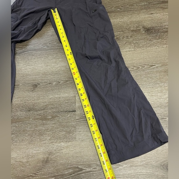 L.L. Bean Women's Vista Trekking Pants, Mid-Rise Straight-Leg Gray Size 8 Reg - Picture 4 of 14